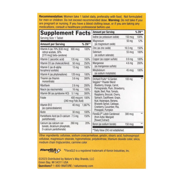 womens 50 complete multivitamin 50 tabs 85383300123651 29022a78d6
