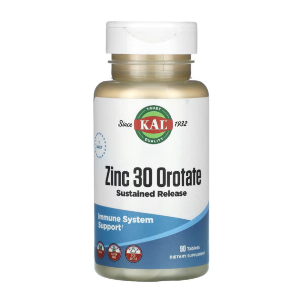 zinc 30 orotate sustained release 90 tabs 65867010275269 b9281e638d