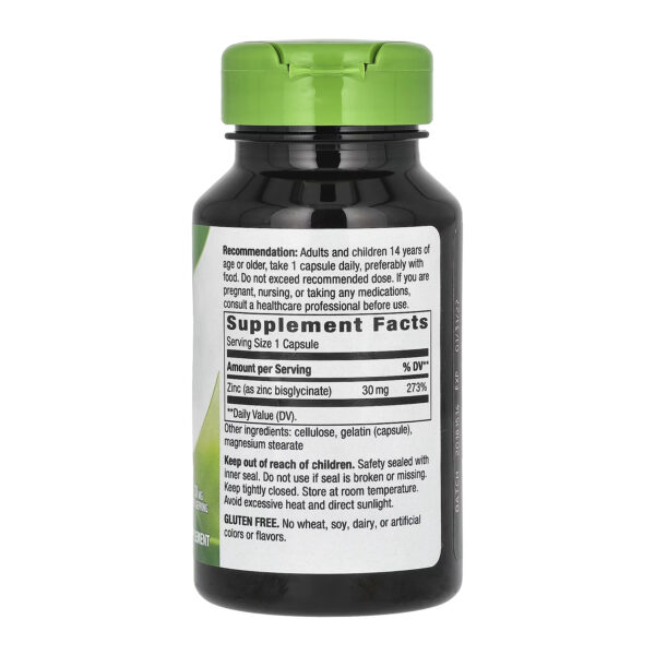 zinc 30mg 100 caps 94322513418249 f2be3bdce4