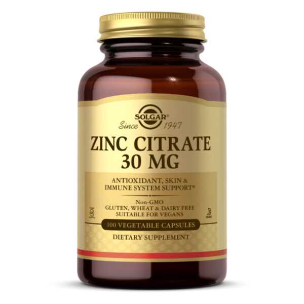 zinc citrate 30 mg vegetable capsules 100 50922161738582 6b4228ea8d