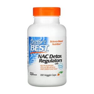 image N-Ацетил-L-Цистеїн (NAC Detox Regulators) Doctor's Best 180 капсул