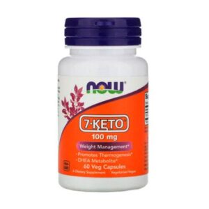 image 7-Кето 100 мг Now Foods 60 желатинових капсул