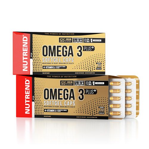 695062-500x500 image Omega 3 (Омега 3+) Plus Softgel ТМ Нутренд/Nutrend капсули №120