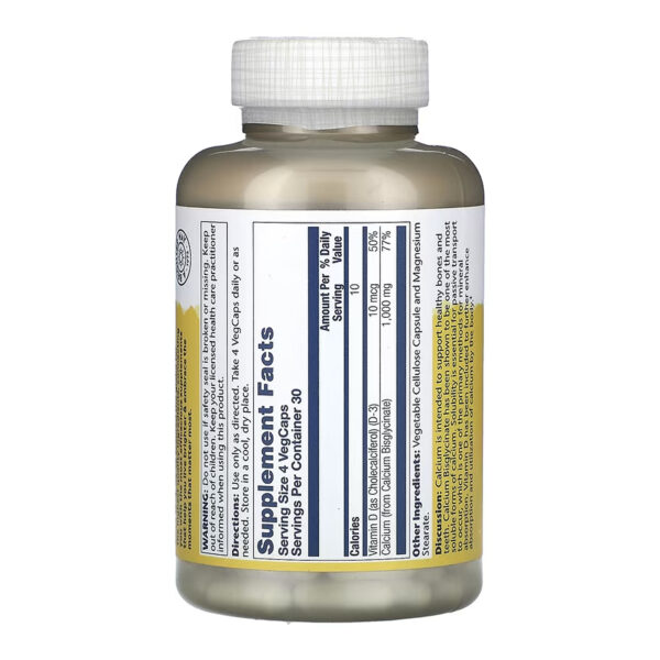 calcium bisglycinate with vitamin d 3 1000mg 120 vcaps 12555459432403 3f23bce142