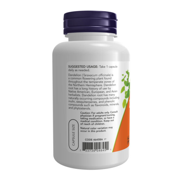 dandelion root 500 mg 100 vcaps 42303435396795 07ec46fb88