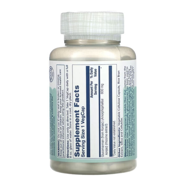 glucomannan rhizome extract 600mg 100 vcaps 88121743353000 e9c8695794