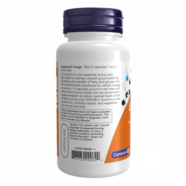 l carnitine 250mg 60 vcaps 44812221015104 38d230160a