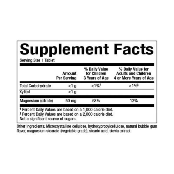 magnesium citrate 50mg 60 tabs bubble gum 78584532324844 e2c2419243