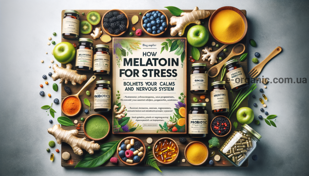 Мелатонін для стресу: спокій та відновлення