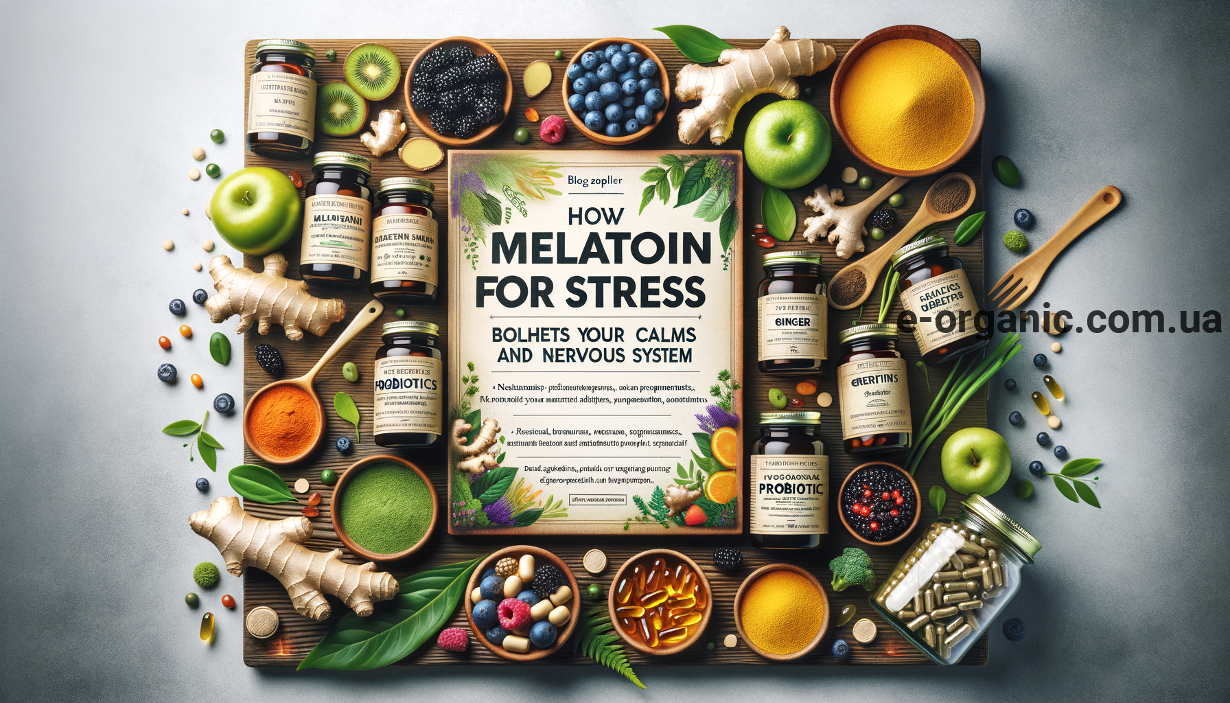Мелатонін для стресу: спокій та відновлення