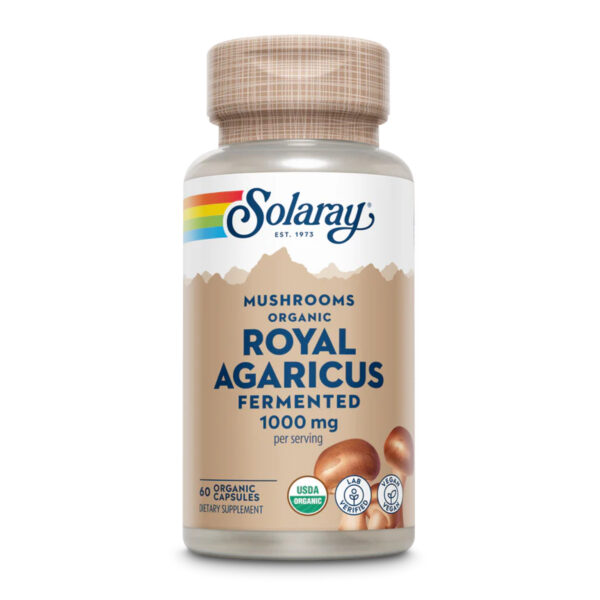 org grown fermented royal agaricus 500mg 60 caps 15728866043107 742cd89d25