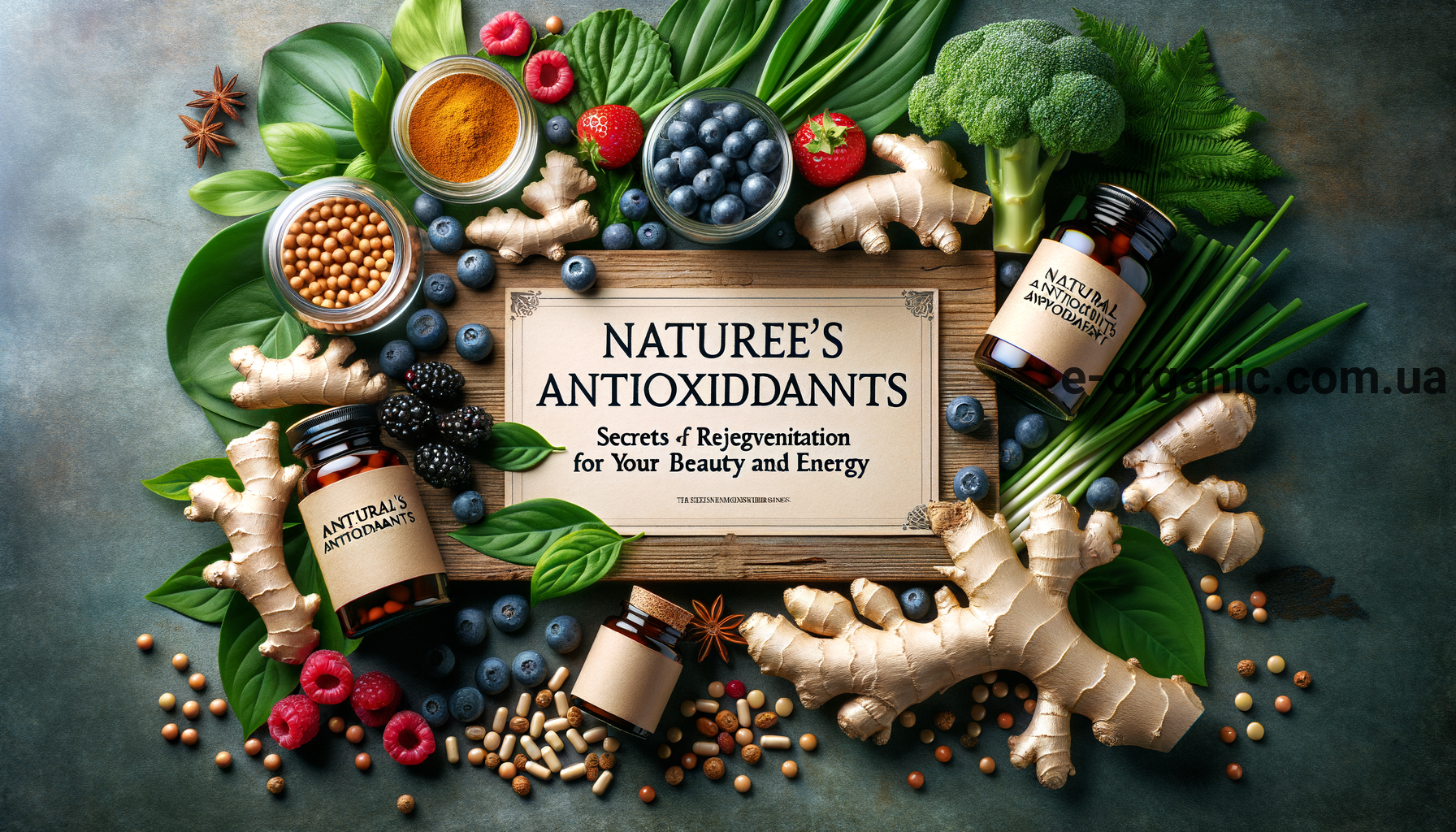 Image related to Природні антиоксиданти: секрети омолодження для вашої краси та енергії