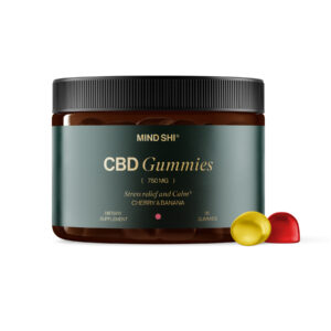 CBD Gummies Full Spectrum 750 mg Cherry & Banana - 30 gummies (10+2 в подарунок!)