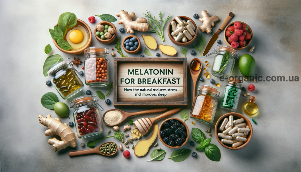 Мелатонін для сніданку: зняття стресу