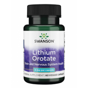 Lithium Orotate 5mg - 60veg caps