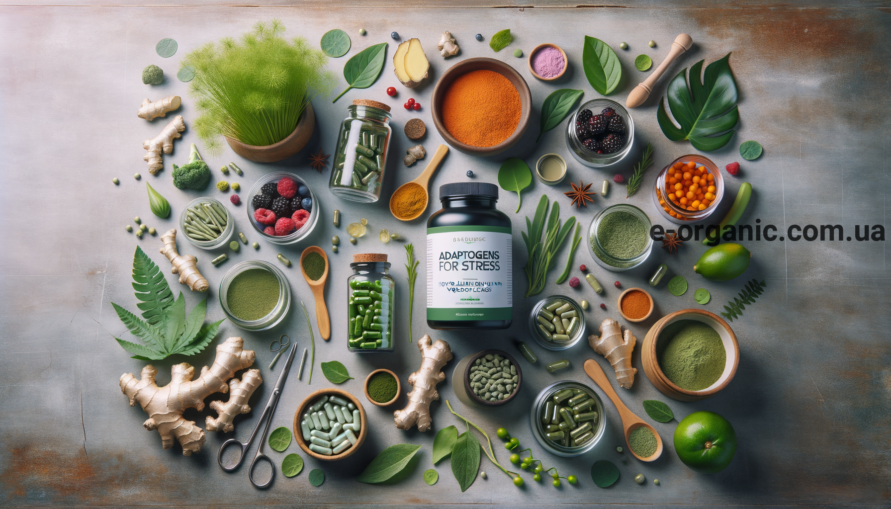 Адаптогени для стресу: заспокоєння
