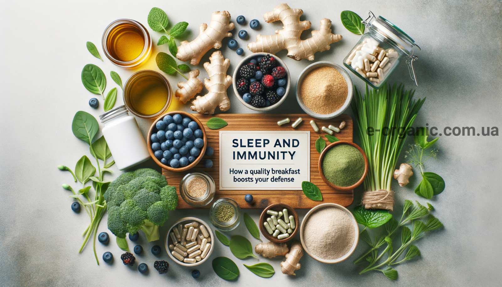 Illustration for section: ## Як сон підвищує імунітет Сон активізує виробництво ц - імунітет і сніданок