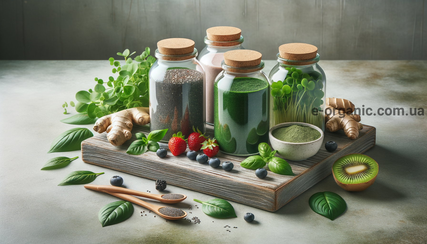 Illustration for section: Чіа: Багаті на омега-3 жирні кислоти, клітковину і проте - природні детокс-сніданки