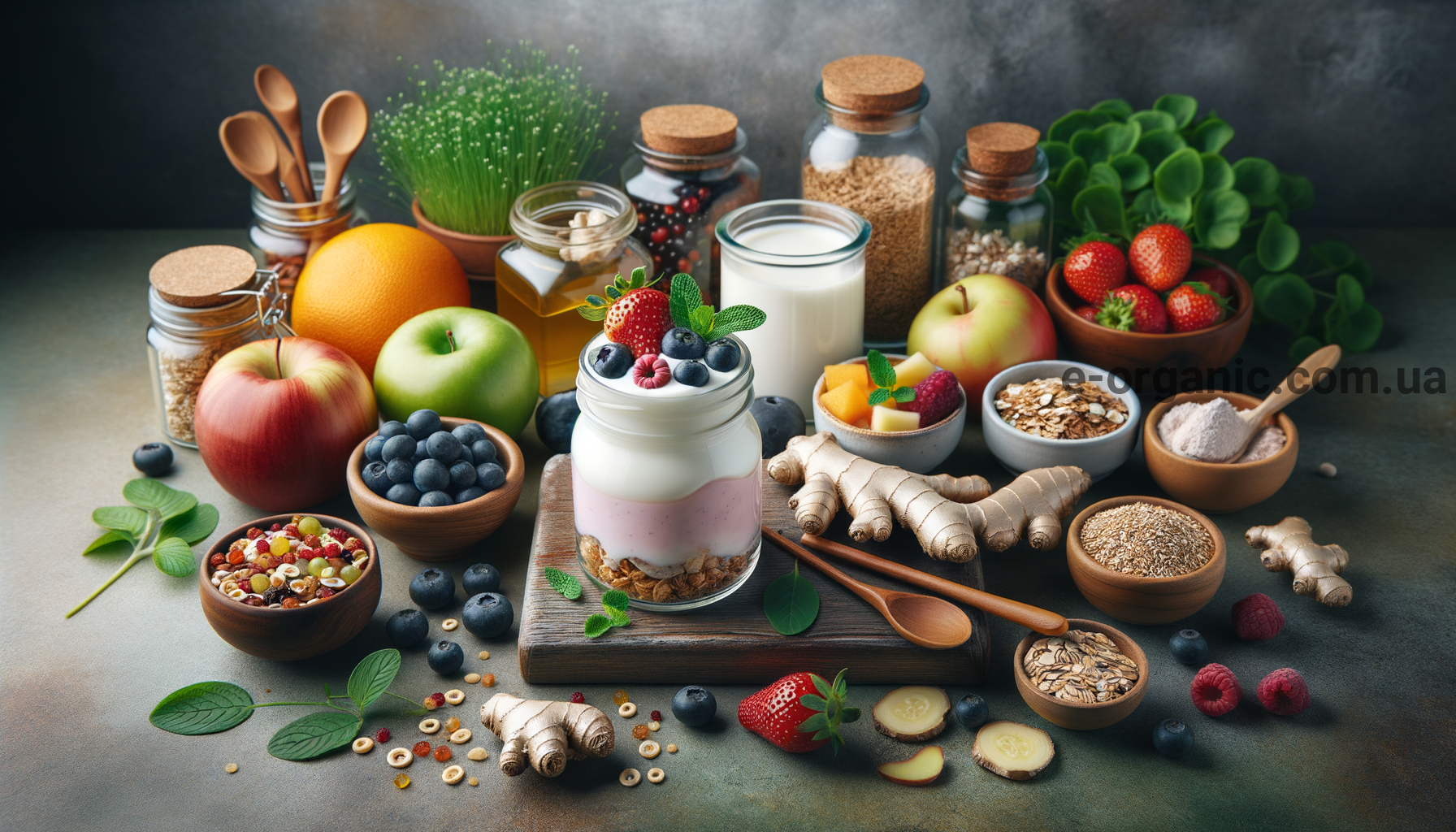 Illustration for section: Крім того, можна приготувати йогуртовий парафе, чергую - природні пробіотики сніданок