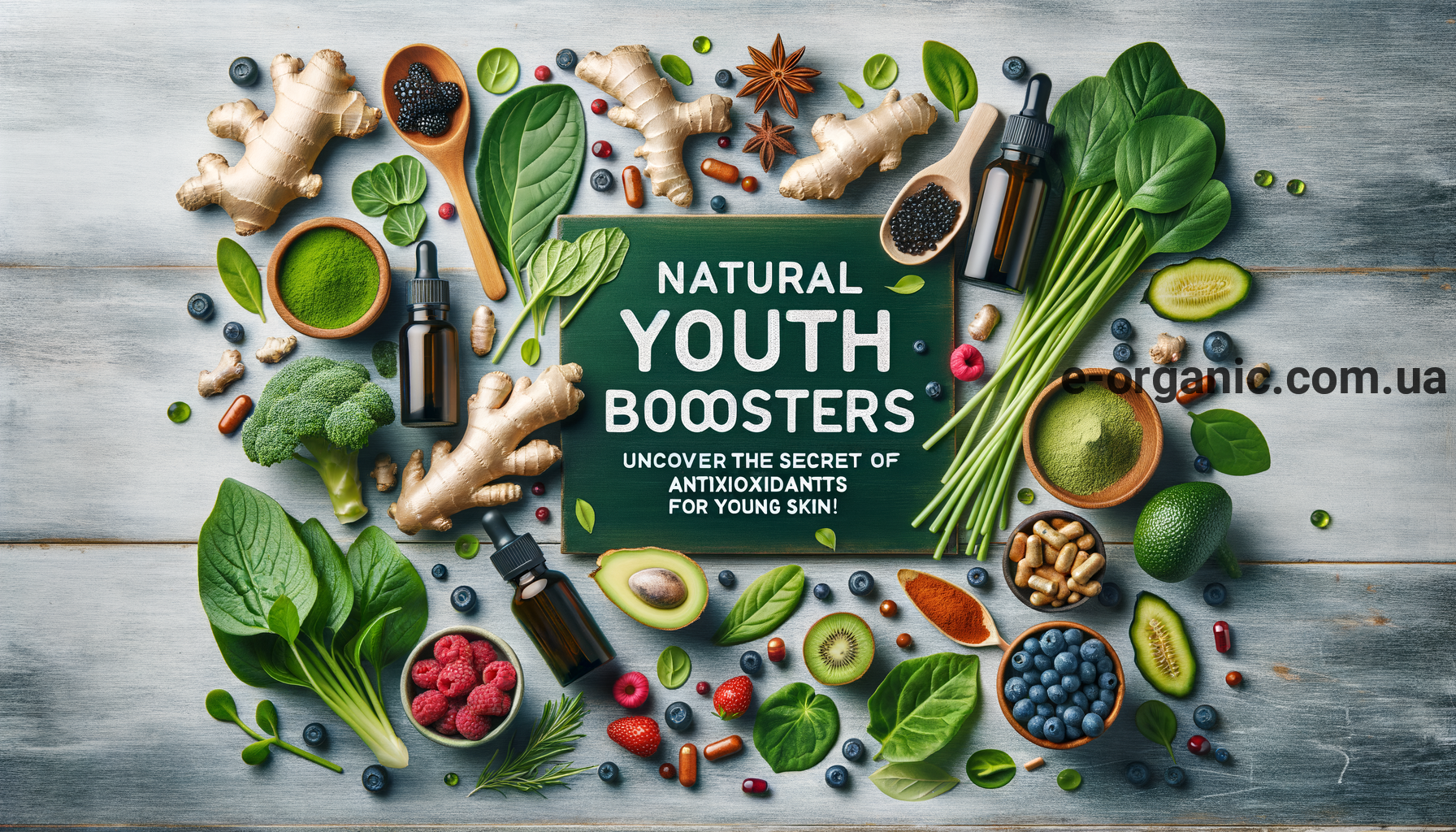 Природні засоби молодості для шкіри