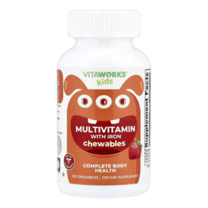 VitaWorks Kids Multivitamin with Iron - 120 chewables