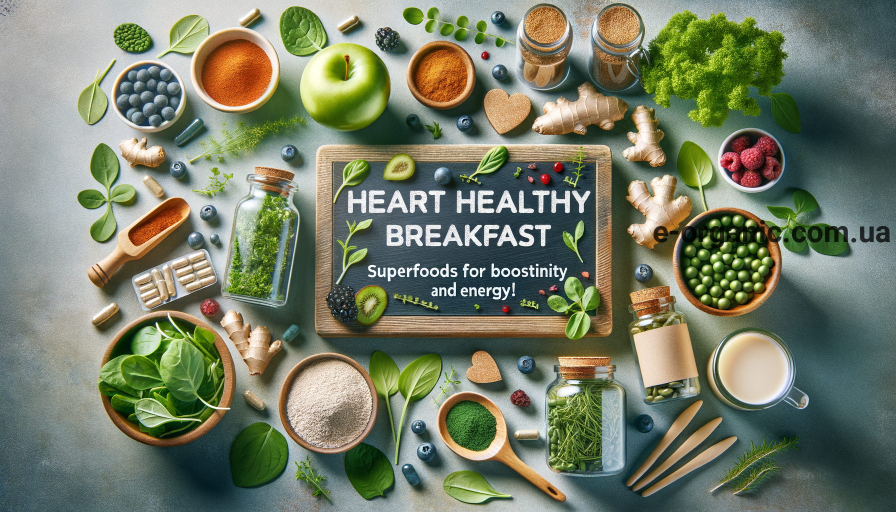 Здоровий сніданок серця: суперфуди для енергії