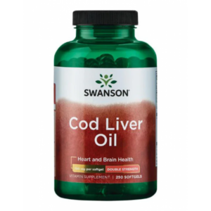 Cod Liver Oil (Double strength) 700mg - 250 Sgels per bottle
