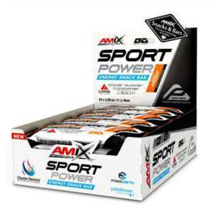 Sport Power Energi Snack Bar - 20x45g With Caffeine-Blood Orange