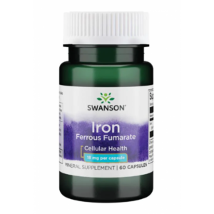 Iron Ferrous Fumarate 18mg - 60caps