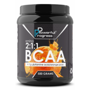 BCAA 2:1:1 + Glutamine - 500g Orange