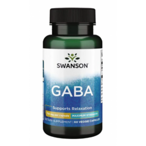 GABA Maximum Strength 750 mg - 60 Veg Caps