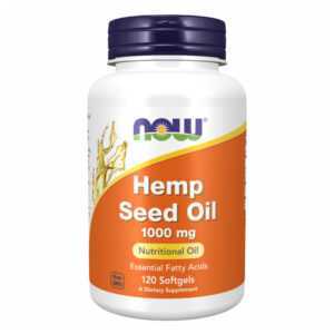 Hemp Seed Oil 1000 mg - 120 Softgels
