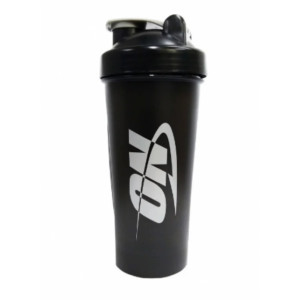 Shaker with metal ball - 600ml Black Grey