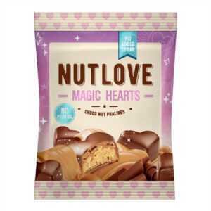 Nut Love Magic Hearts - 100g Choco Nut Pralines