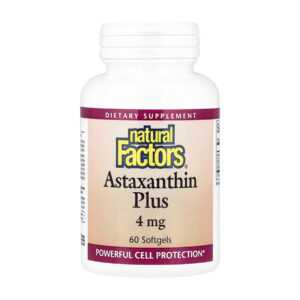 Astaxanthin Plus 4mg - 60 softgels