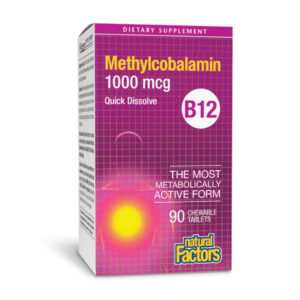B12 Methylcobalamin 1000 mcg - 90 tabs