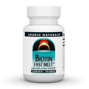 Biotin Fast Melt 10000 mcg - 120 tabs