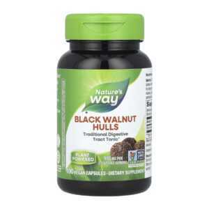 Black Walnut Hulls - 100 vcaps