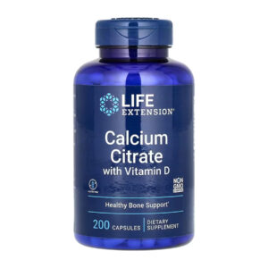 Calcium Citrate with Vitamin D - 200 caps