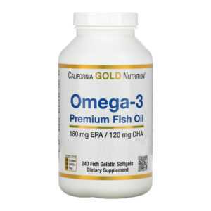 Omega-3 Premium Fish Oil 180mg - 240 softgels