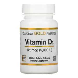 Vitamin D3 125mcg(5000IU) - 90soft