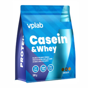 Casein & Whey - 500g Chocolate (Пошкоджена упаковка)