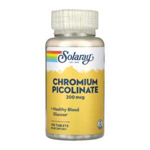 Chromium Picolinate 200mcg - 100 tabs