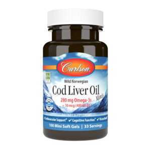 Cod Liver Oil - 100 mini softgels