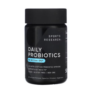 Daily Probiotics with Prebiotics 60 Billion CFU - 30 veggie capsules