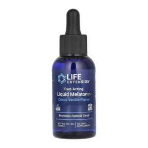 Fast-Acting Liquid Melatonin (Citrus-Vanilla) - 2 fl oz