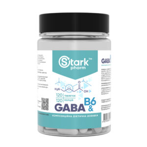 GABA & B6 500mg - 120 tabs