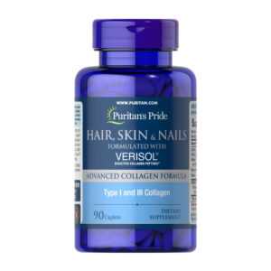 Hair, Skin and Nails formulated with VERISOL® - 90 caps