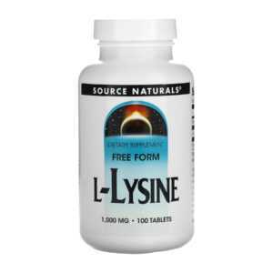 L-Lysine 1000mg - 100 tabs