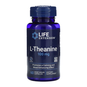 L-Theanine 100 mg - 60 vcaps (Пошкоджена етикетка)